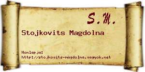 Stojkovits Magdolna névjegykártya